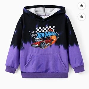 HOT WHEELS Kids Hoodie set - Black and Purple